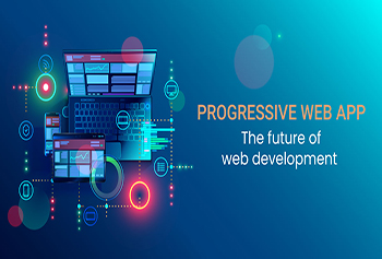 An illustration of 6 predictions for the future of software development. This includes predictions for innovation, APIs, hardware, AI in software, quantum computing, and user experience.